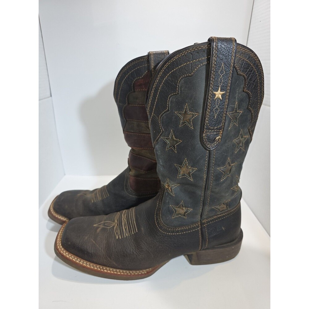 Durango Men's 10 Rebel Patriotic Pull-On Western Boot DDBO303 Size 10